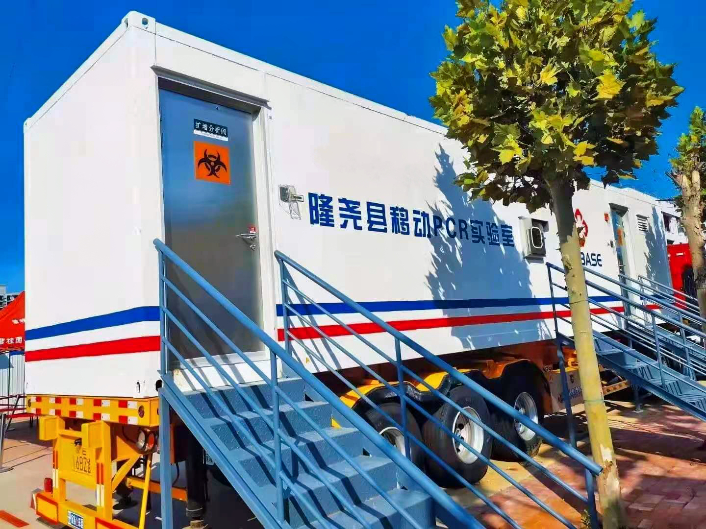 英威騰UPS智慧鋰電方案入駐移動醫(yī)學檢測方艙